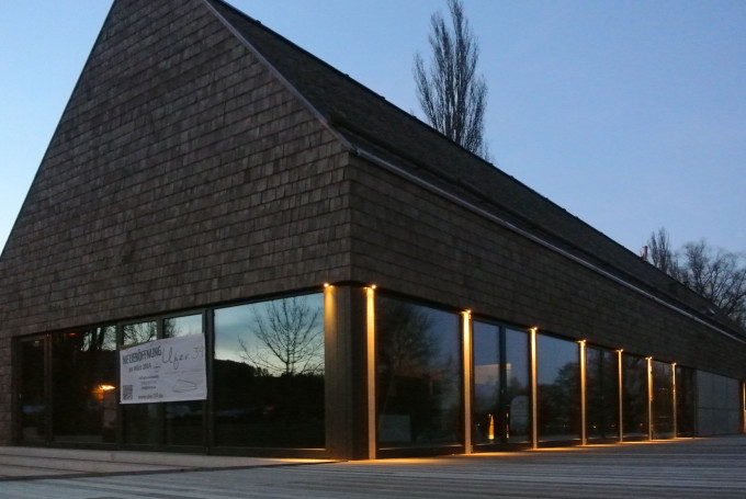 Restaurant Ufer 39 im Dämmerlicht